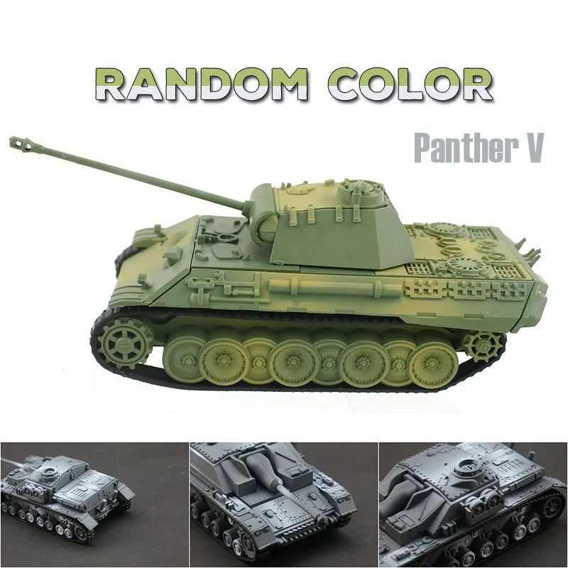 Model tank with 'Random Color Panther V' text on a white background