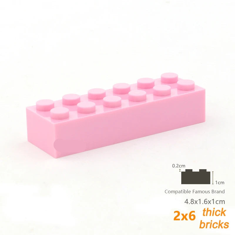 Bulk Brick Sets 200 Count 2x6
