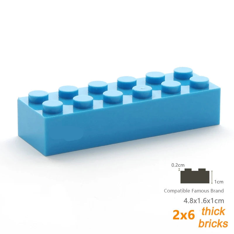 Bulk Brick Sets 200 Count 2x6