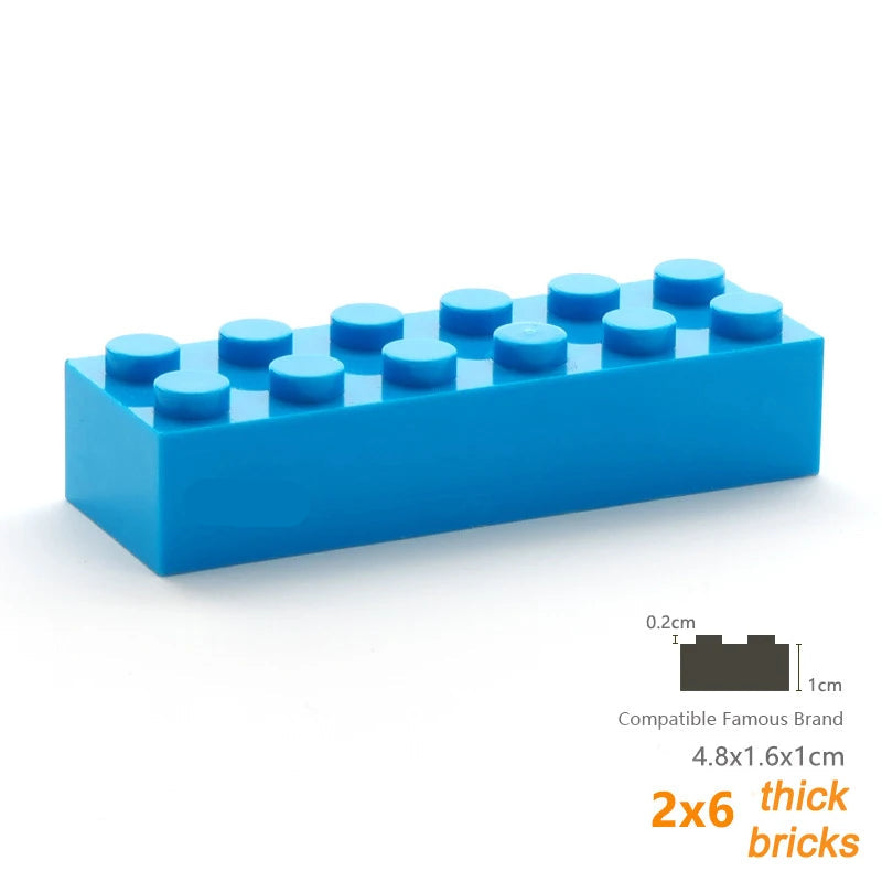 Bulk Brick Sets 200 Count 2x6